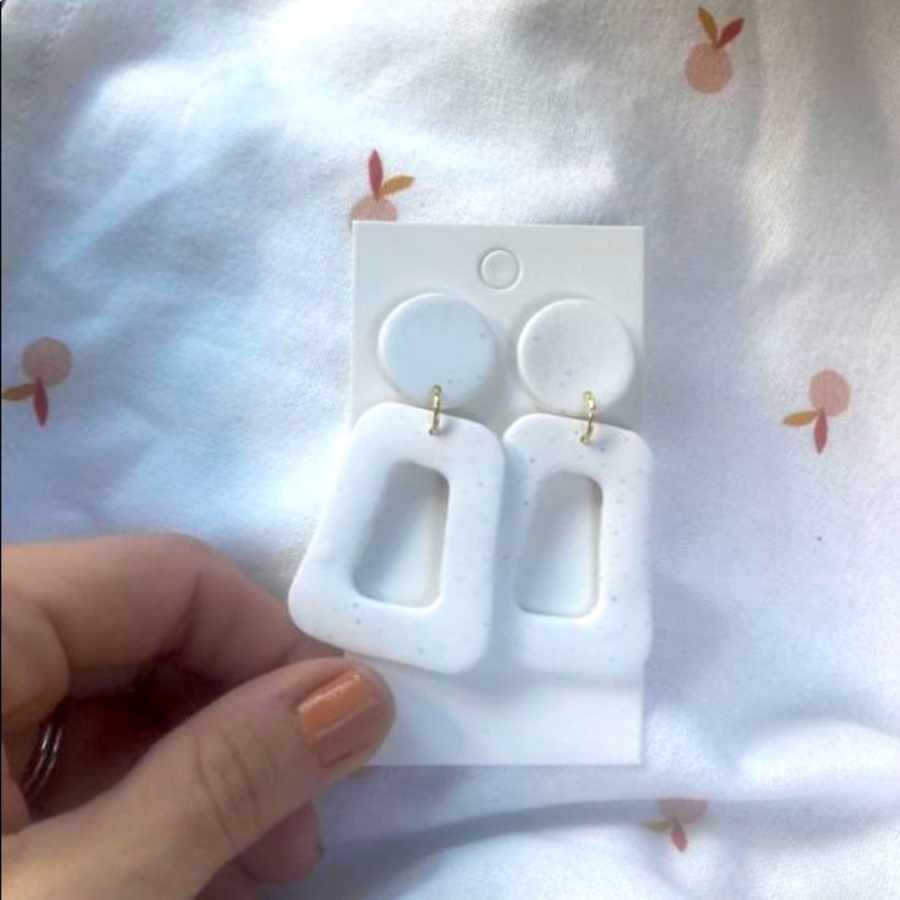 Clay earrings/handmade/polymer clay